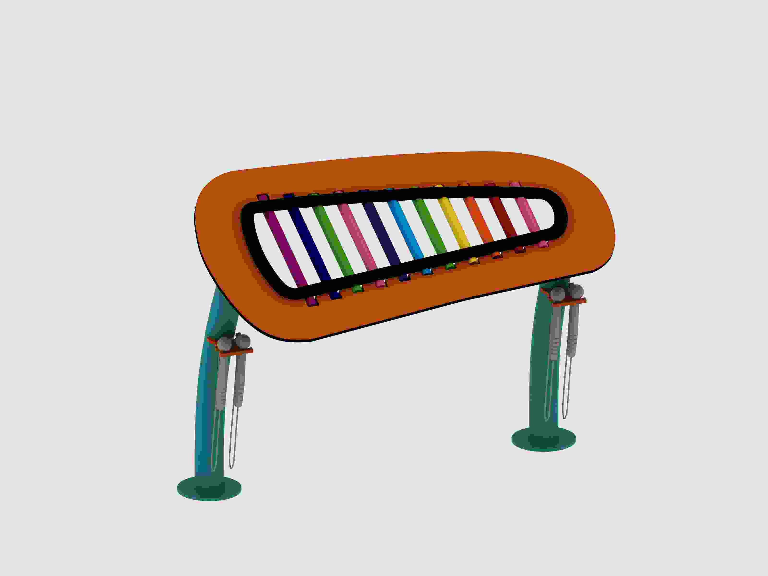 Hoe verbeter 'n buitelug-trilofoon speelgronde?