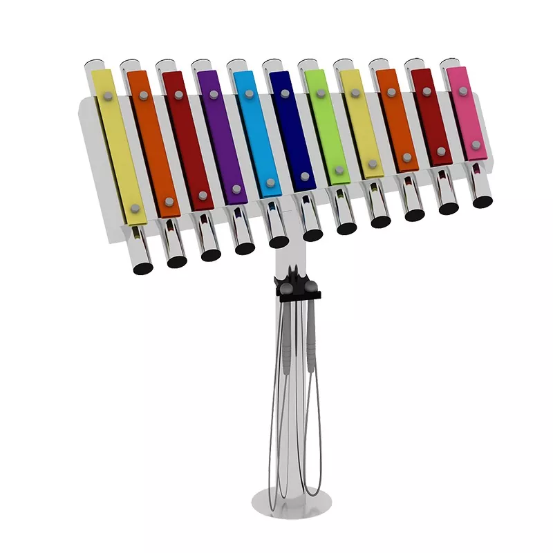 Sensoriese speel buite musiekinstrumente